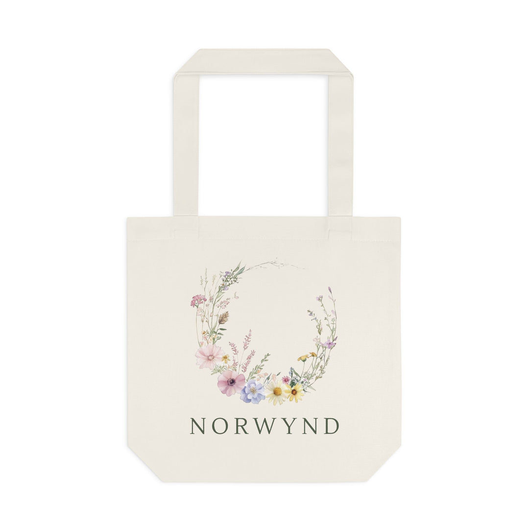 Whimsy wreath - Structured tote bag
