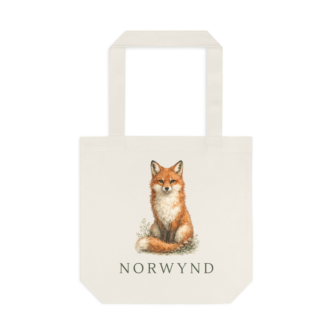 The watchful fox - Structured tote bag