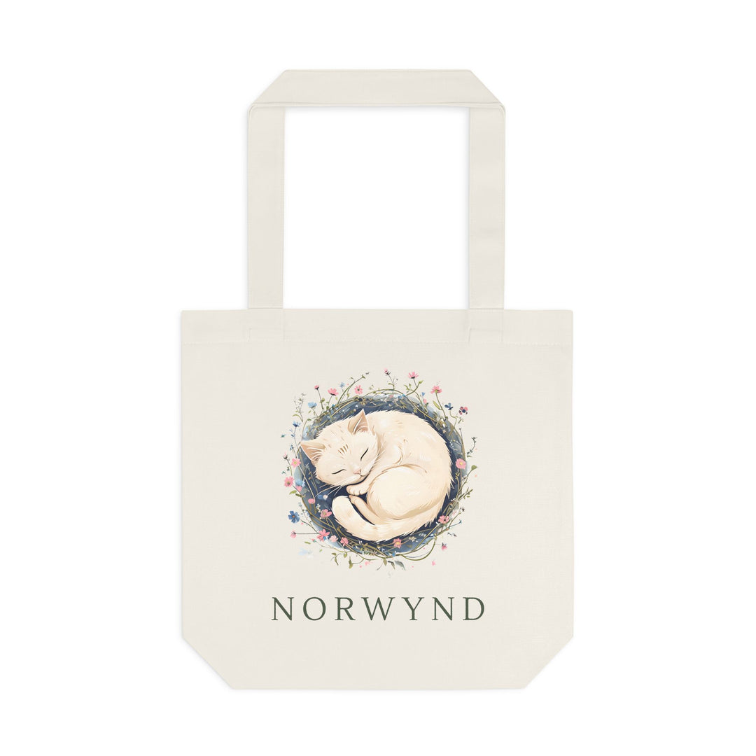 Nestled whiskers - Structured tote bag