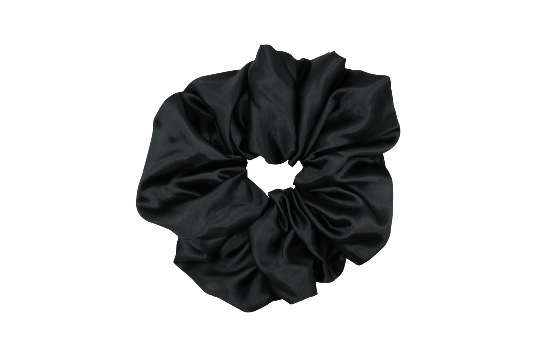 Black jumbo XXL scrunchie
