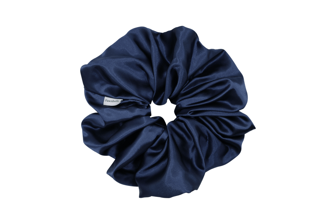 Jumbo hair scrunchie XXL navy