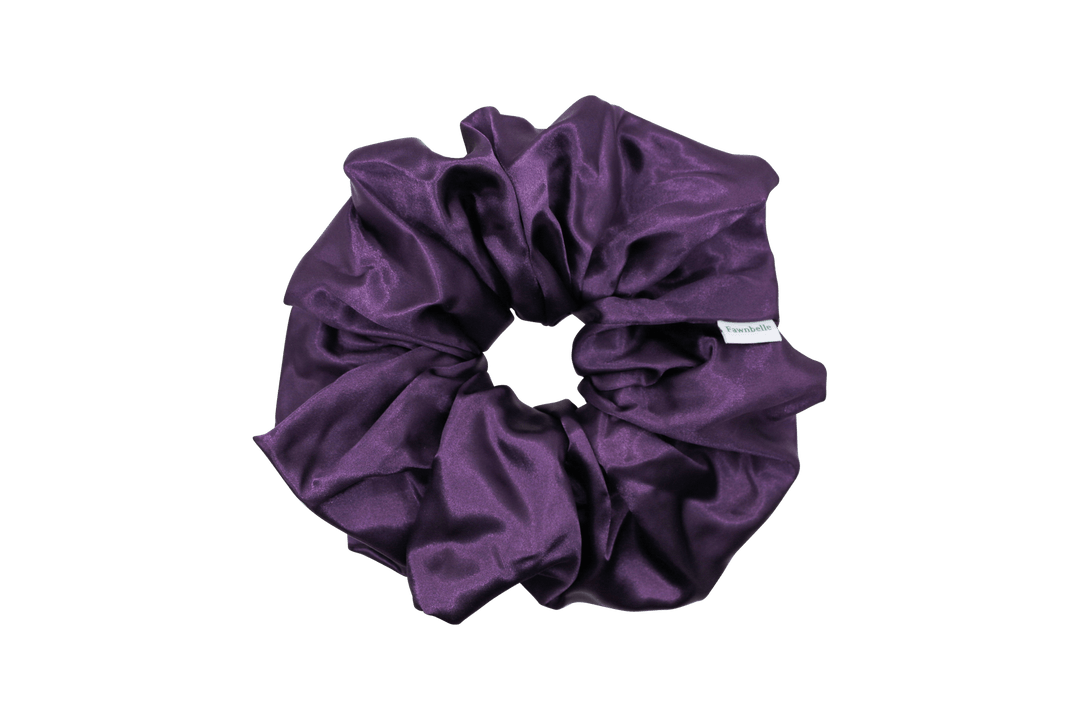 Jumbo hair scrunchie Purple XXL